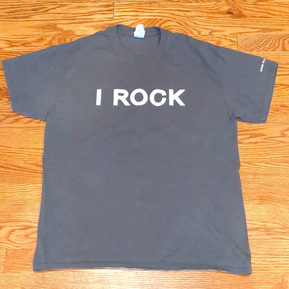 LAST DAY! "I Rock" T-shirt, size L
